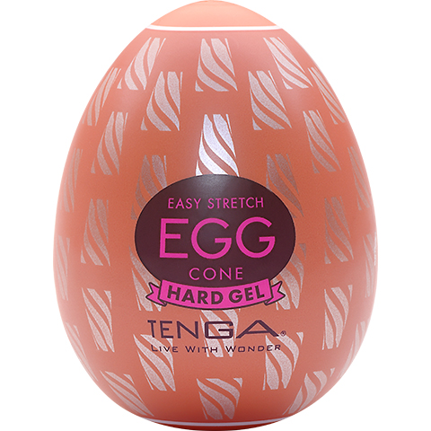 TENGA EGG CONE ねじれ突起のブルブル刺激タイプ