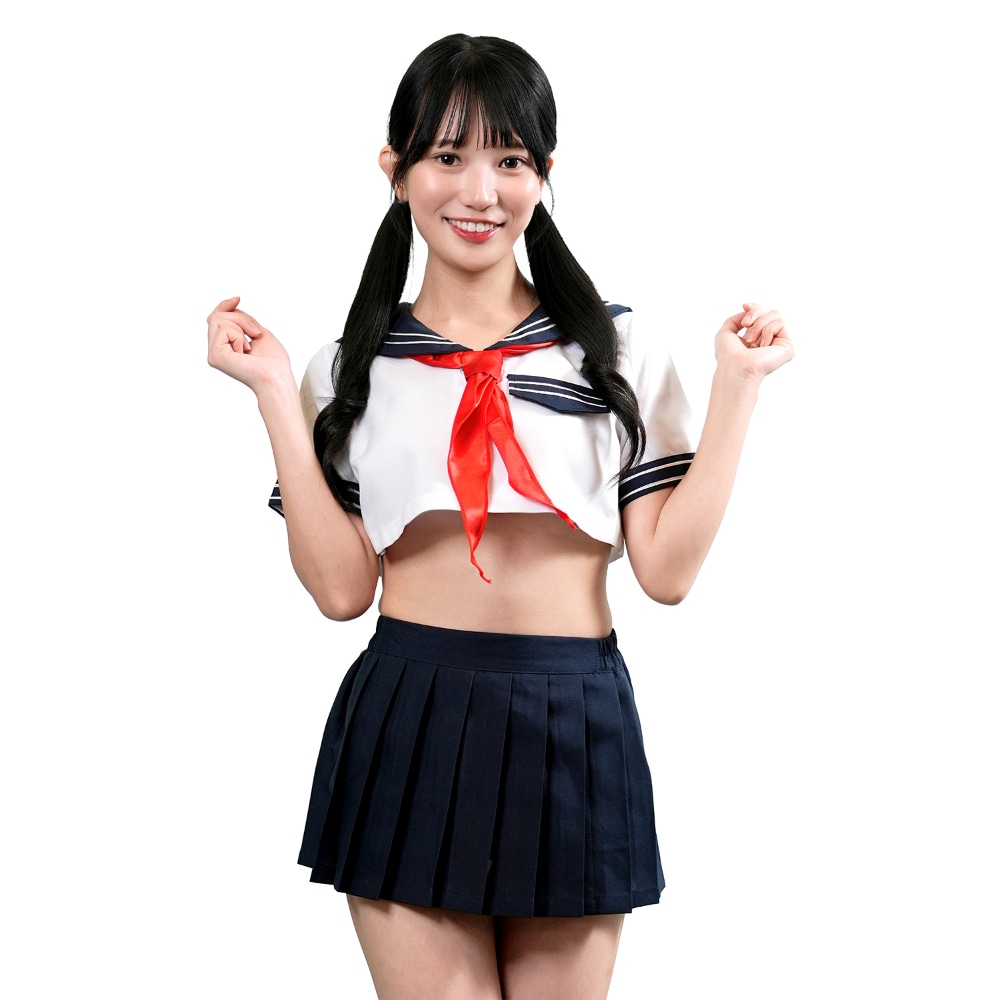 ベリーショートセーラー服　Lサイズ（AX0667NB）