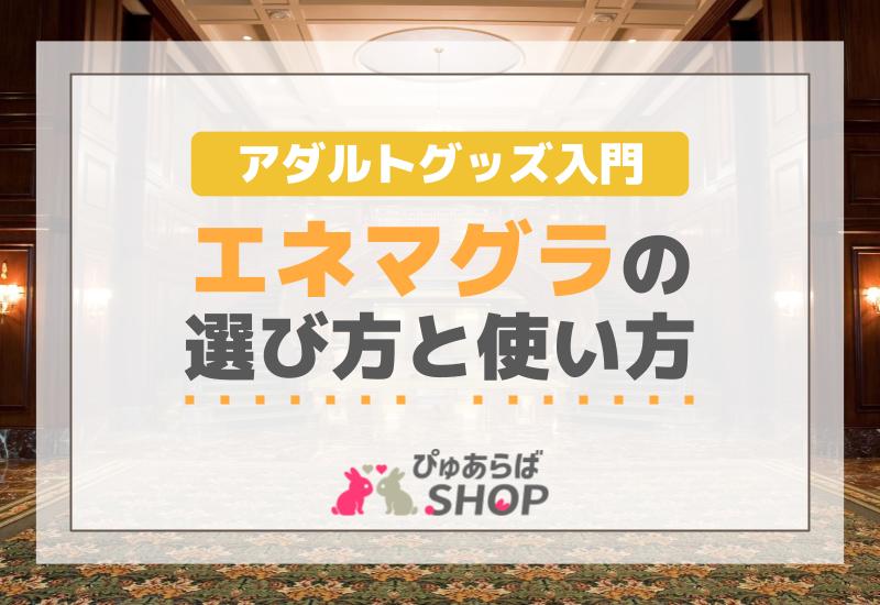 アダルトグッズ入門：エネマグラの選び方と使い方