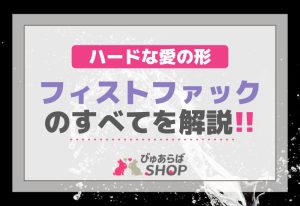 フィストファックのすべて【解説】ハードな愛の形