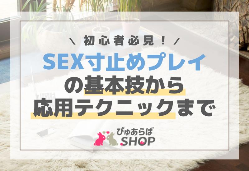 初心者必見！SEX寸止めプレイの基本技から応用テクニックまで