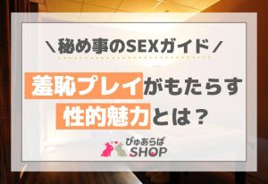 羞恥プレイがもたらす性的魅力とは？秘め事のSEXガイド