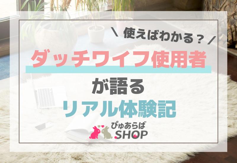 使えばわかる？ダッチワイフ使用者が語るリアル体験記
