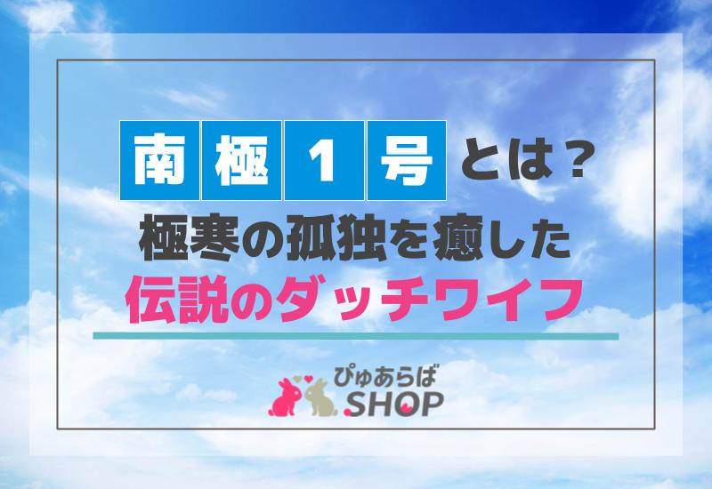 南極1号とは？極寒の孤独を癒した伝説のダッチワイフ