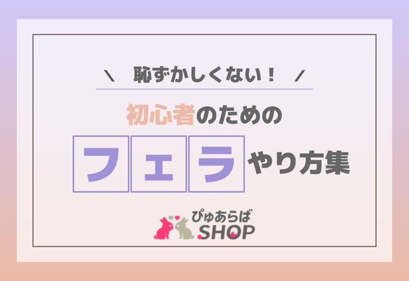 恥ずかしくない！初心者のためのフェラやり方集