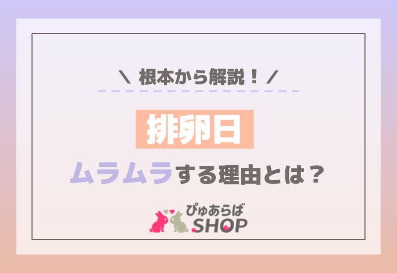 排卵日ムラムラする理由とは？根本から解説！