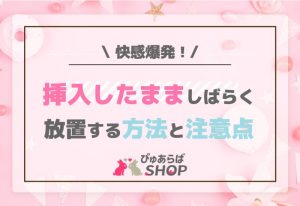 快感爆発！SEXで挿入したまましばらく放置する方法と注意点
